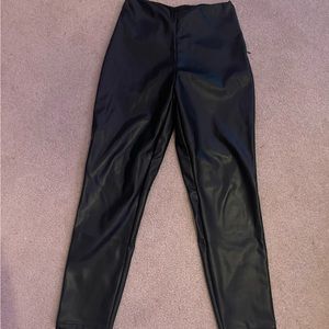 fabletics faux leather pants